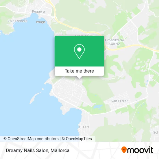 Dreamy Nails Salon map
