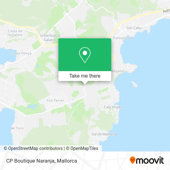 CP Boutique Naranja map