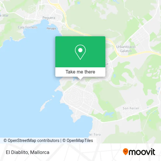 El Diablito map
