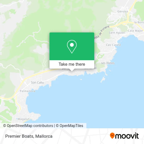 Premier Boats map
