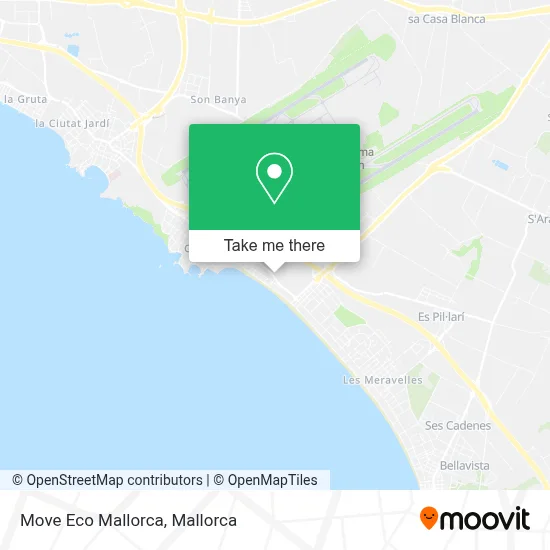 Move Eco Mallorca map