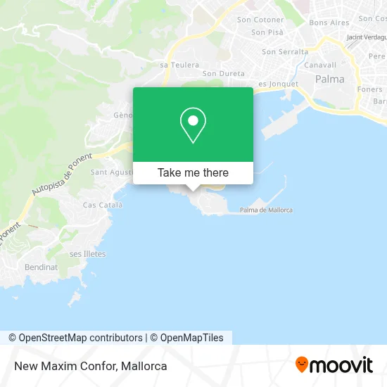 New Maxim Confor map