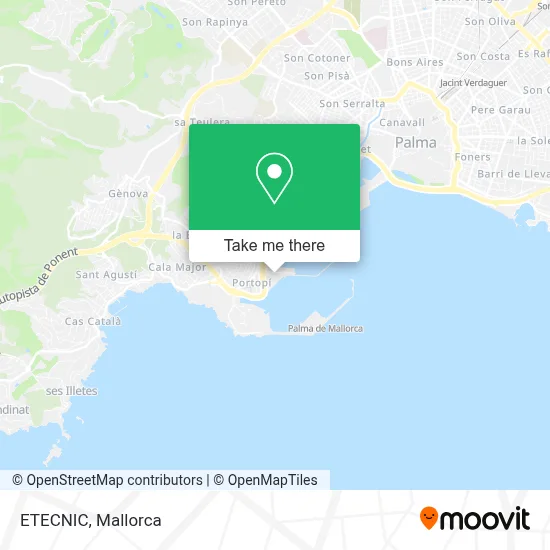 ETECNIC map