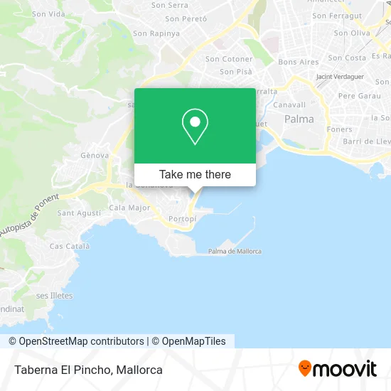 Taberna El Pincho map