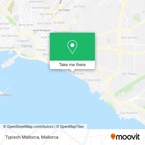 Typisch Mallorca map