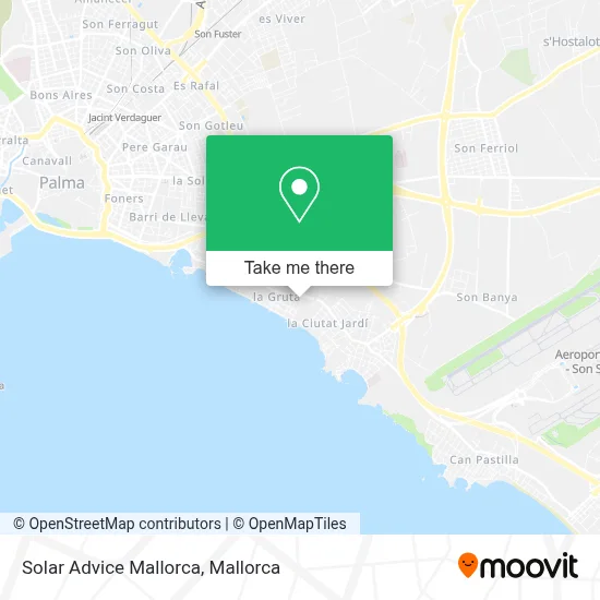 Solar Advice Mallorca map