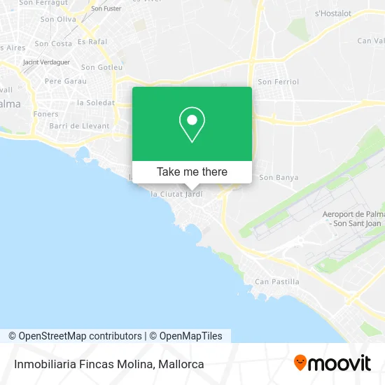 Inmobiliaria Fincas Molina map