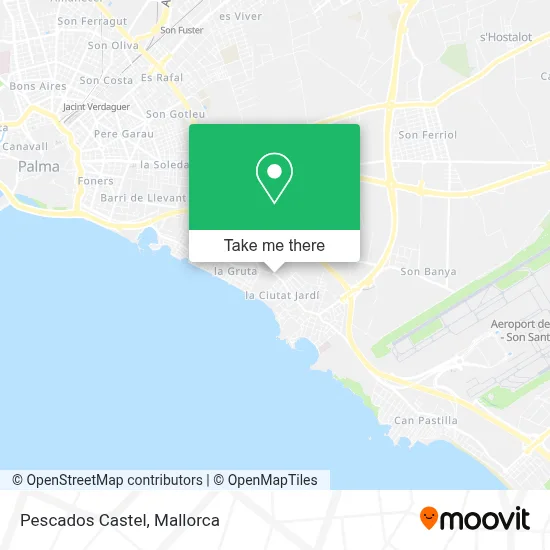 Pescados Castel map