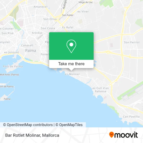 Bar Rotlet Molinar map