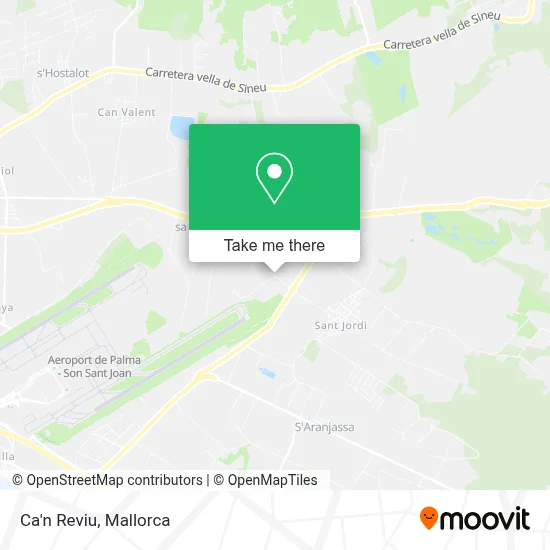 Ca'n Reviu map