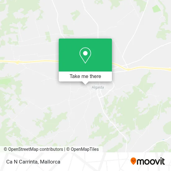 Ca N Carrinta map