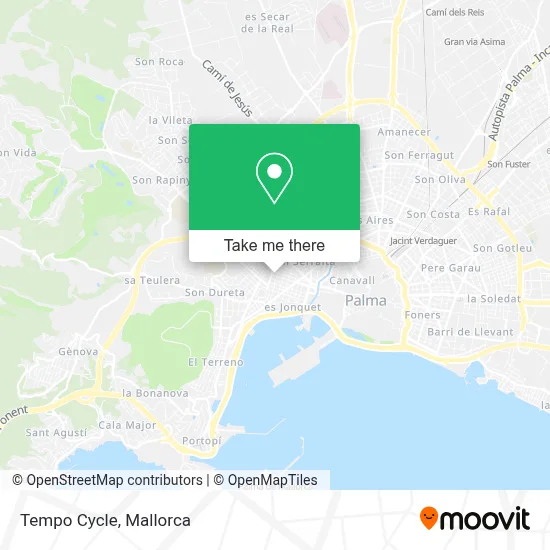 Tempo Cycle map
