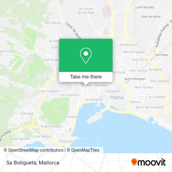 Sa Botigueta map
