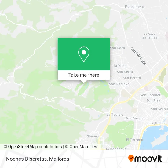 Noches Discretas map