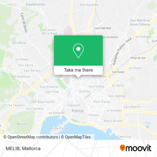 MELIB map