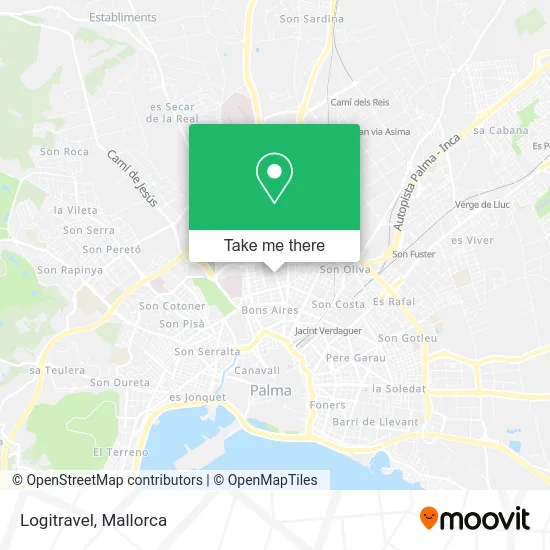 Logitravel map