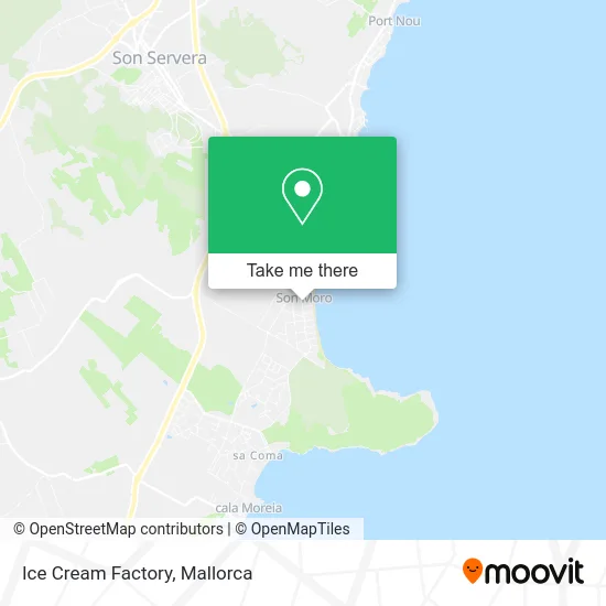 Ice Cream Factory map