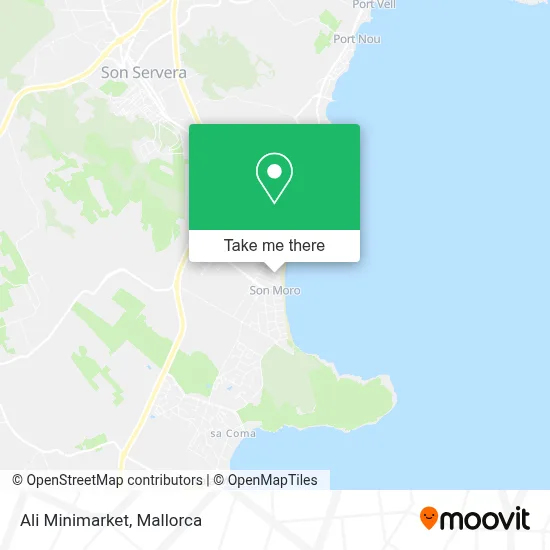 Ali Minimarket map