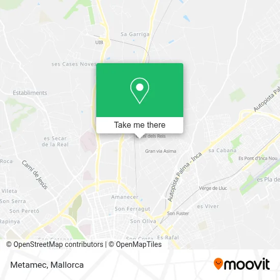 Metamec map