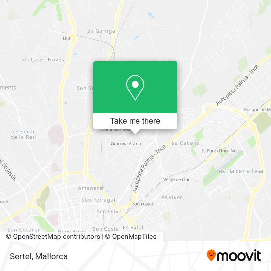 Sertel map