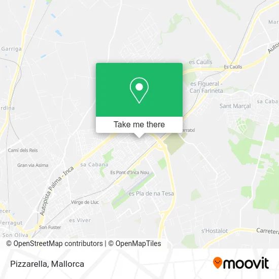 Pizzarella map