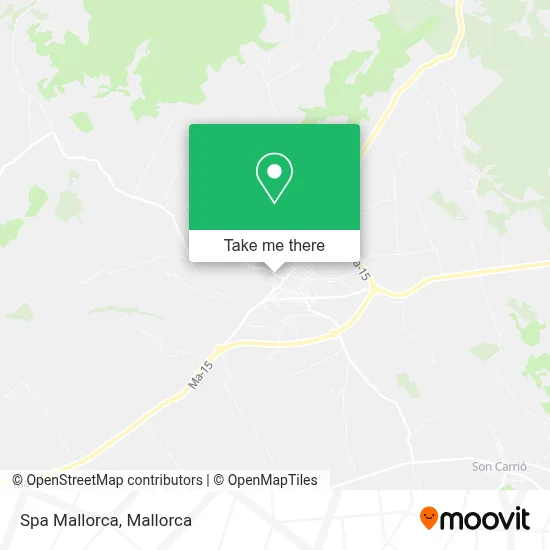 Spa Mallorca map