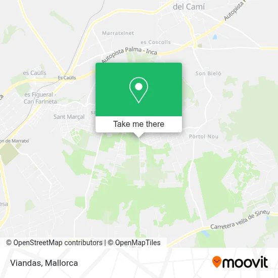 Viandas map