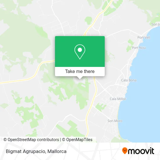 Bigmat Agrupacio map