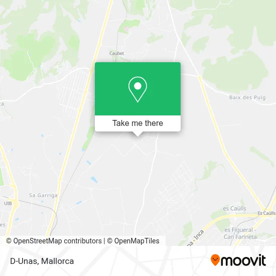 D-Unas map