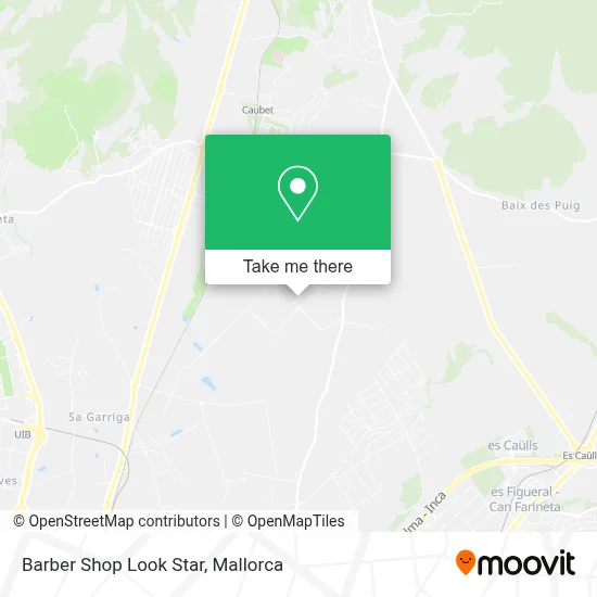 Barber Shop Look Star map