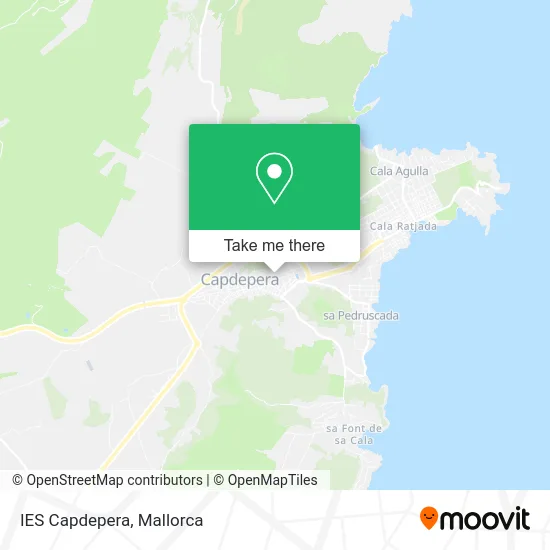 IES Capdepera map