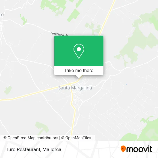 Turo Restaurant map