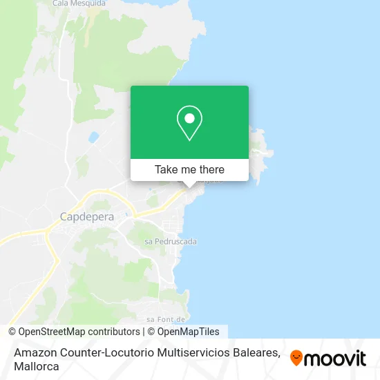 Amazon Counter-Locutorio Multiservicios Baleares map