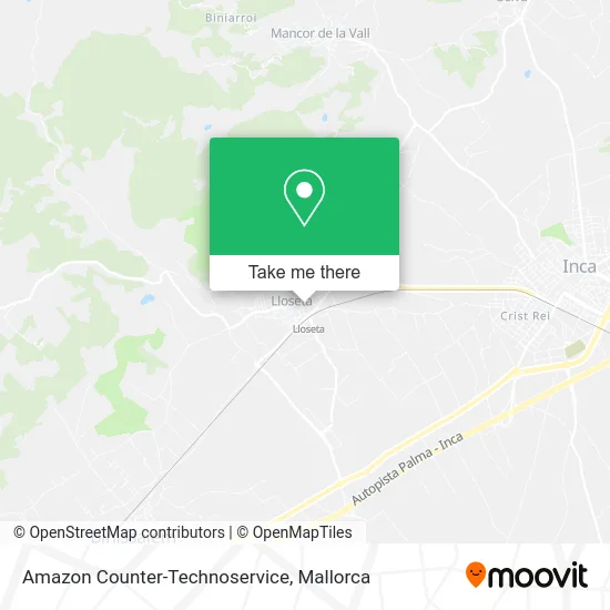 Amazon Counter-Technoservice map