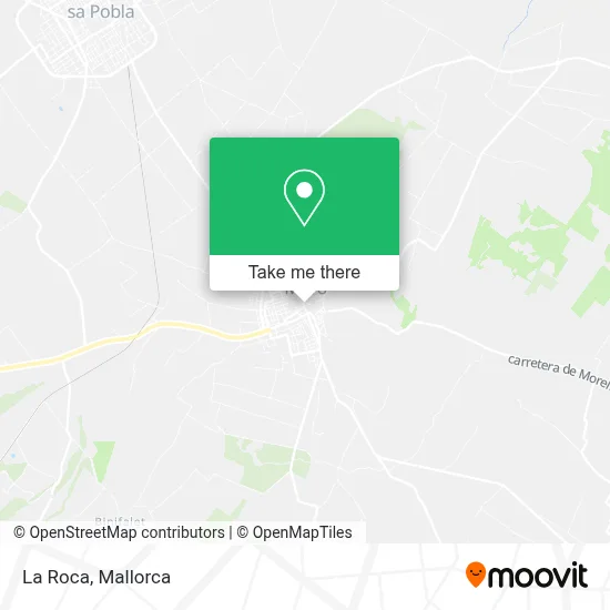 La Roca map