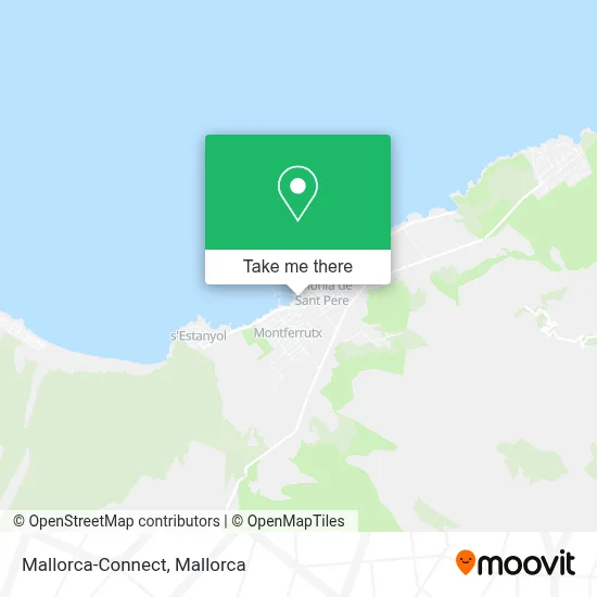 Mallorca-Connect map