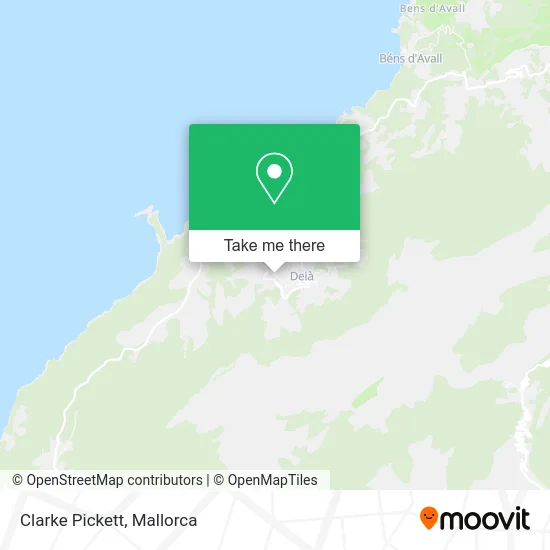 Clarke Pickett map
