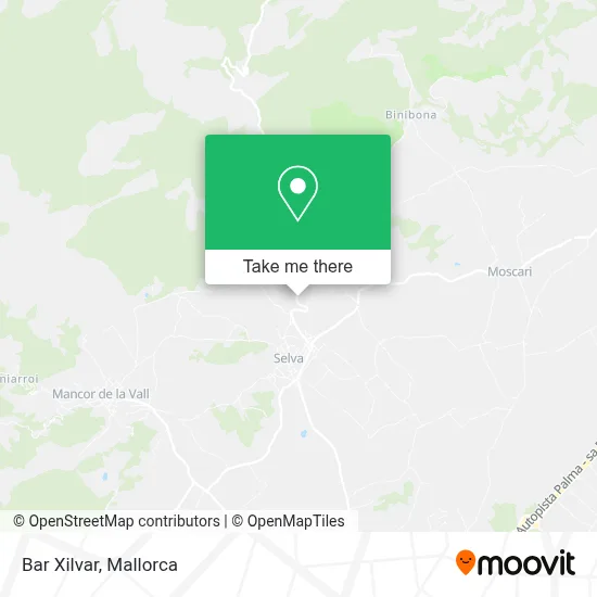 Bar Xilvar map