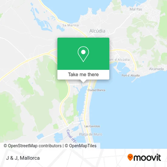 J & J map