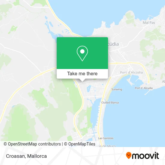 Croasan map