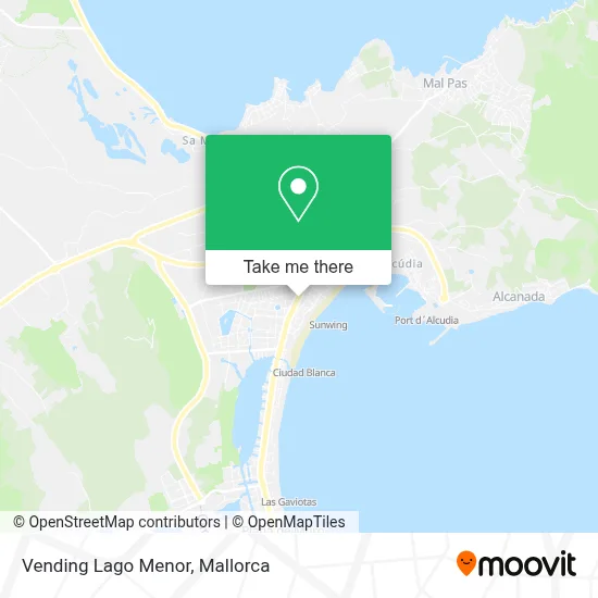 Vending Lago Menor map