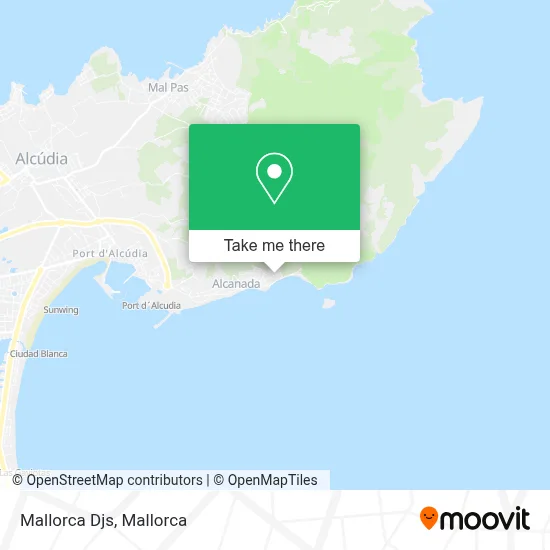 Mallorca Djs map