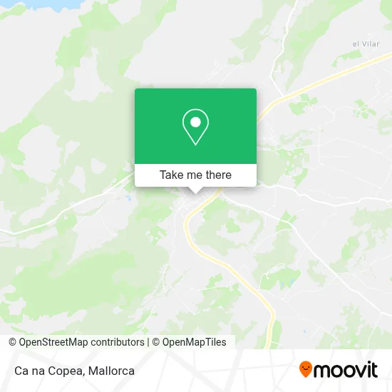 Ca na Copea map