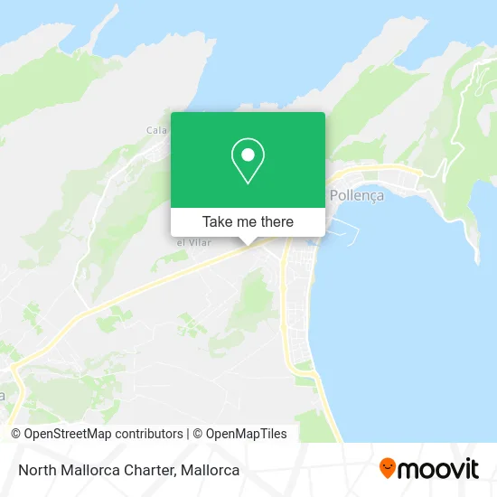 North Mallorca Charter map