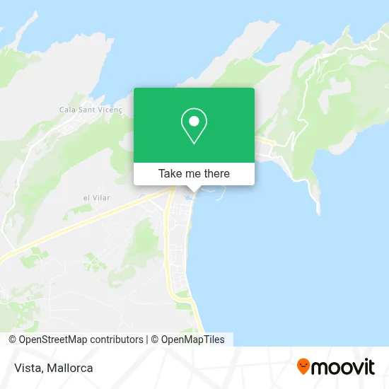 Vista map
