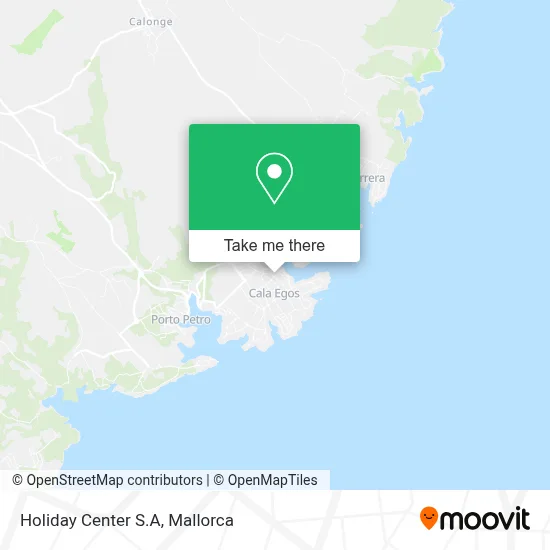 Holiday Center S.A map