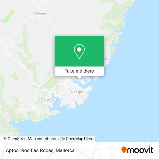 Aptos. Roc Las Rocas map