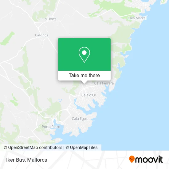 Iker Bus map