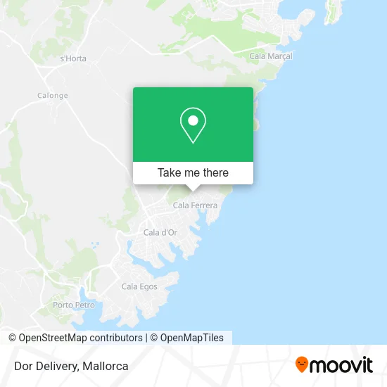 Dor Delivery map