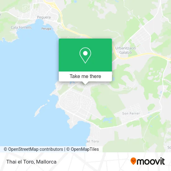 Thai el Toro map